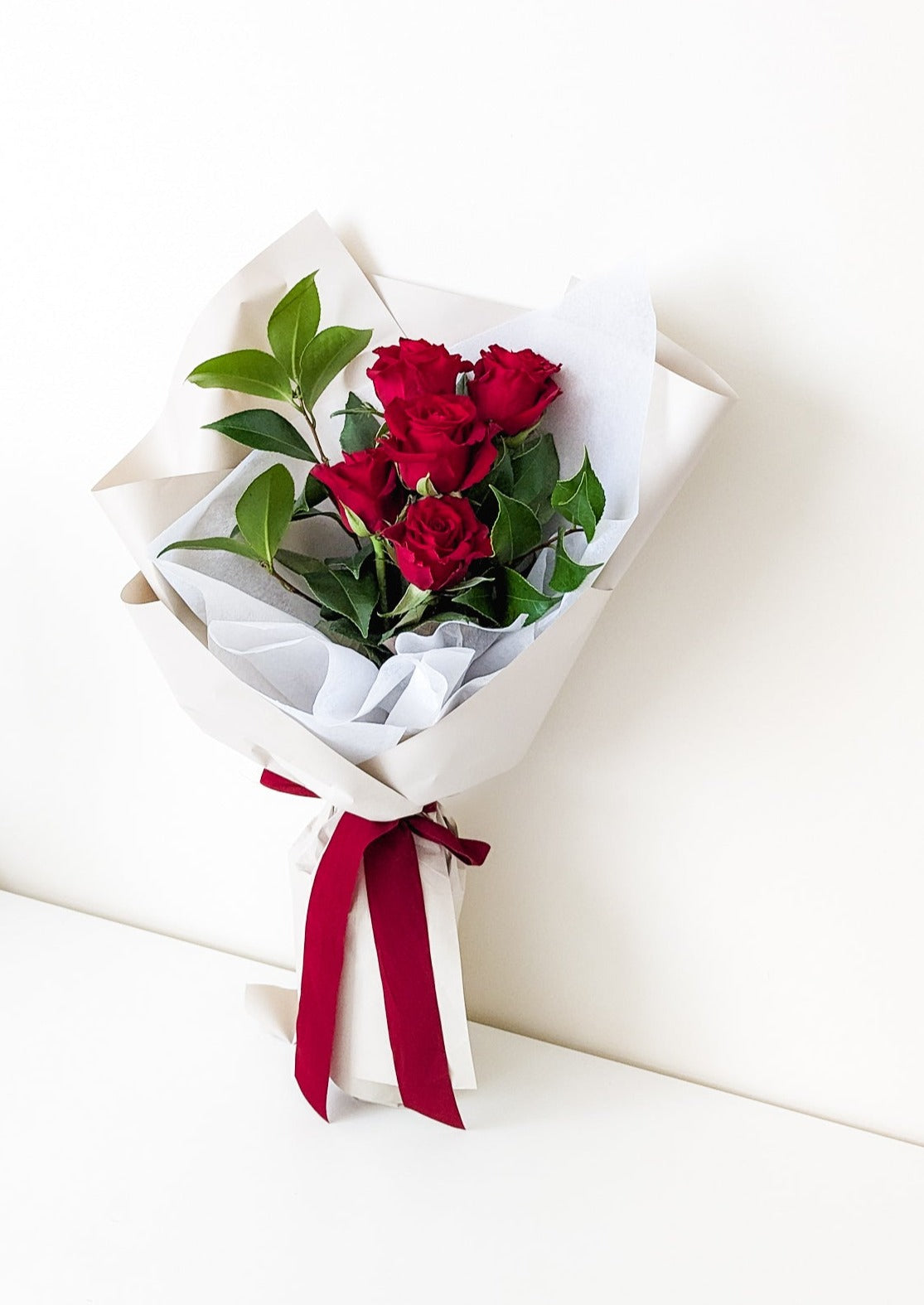 5 Red Roses Bouquet