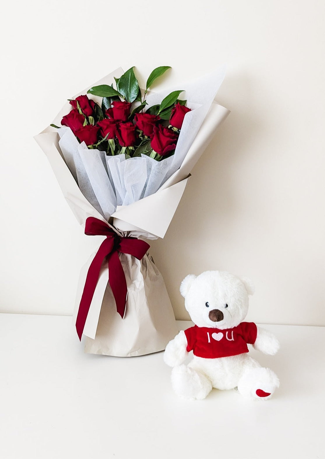 9 Red Roses Bouquet
