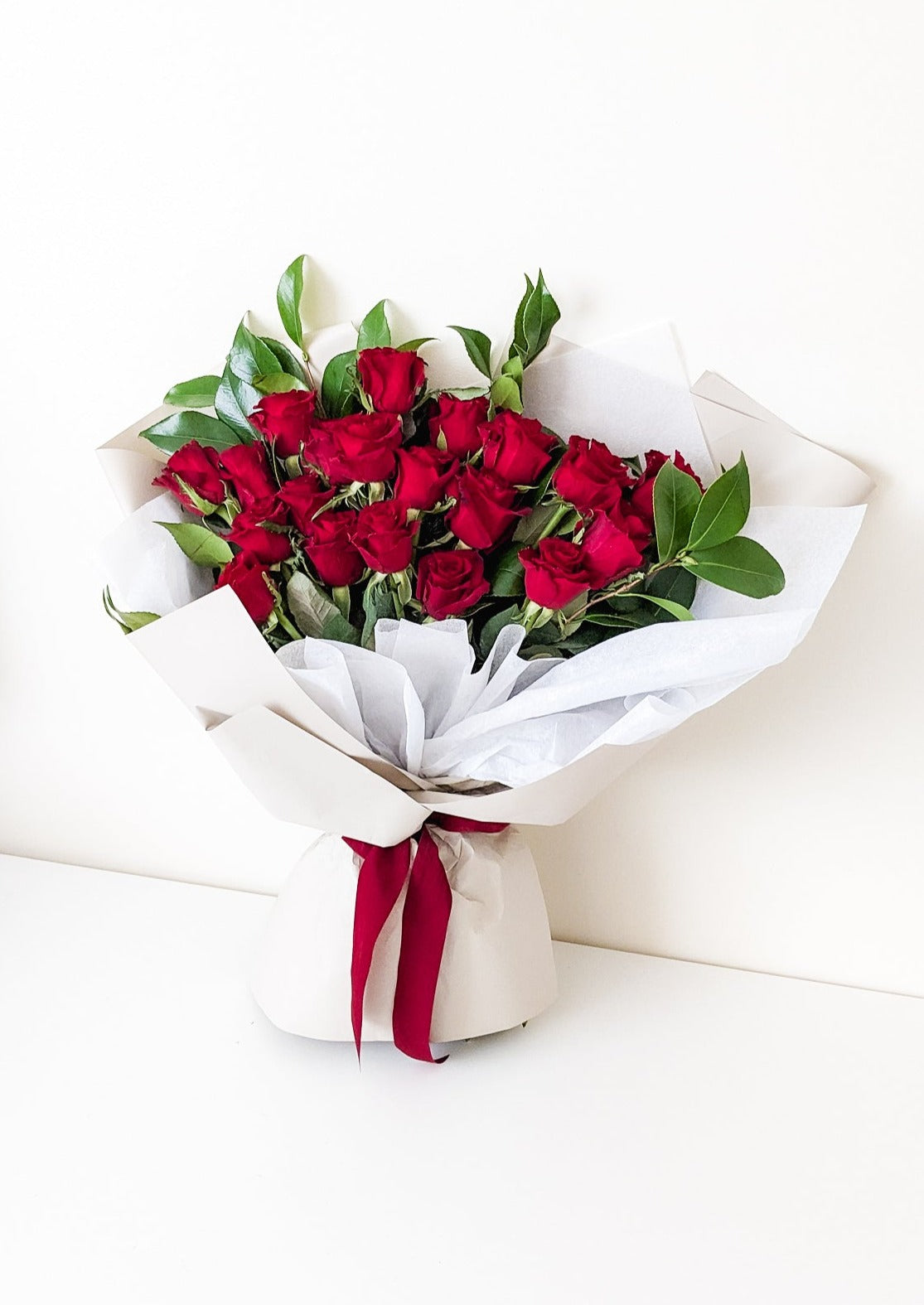 Luxe 21 Red Roses Bouquet